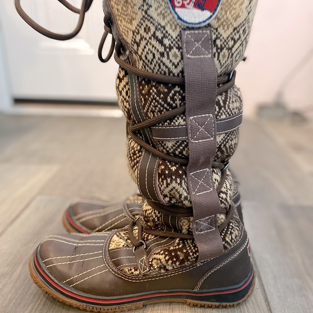 Vintage Pajar Crosby Sweater Boots